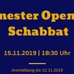 Semester Opening Schabbat in Hamburg